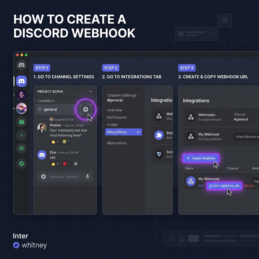 Setup Webhook Discord